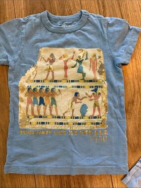 Kids Light Blue Graphic Tees (3T)